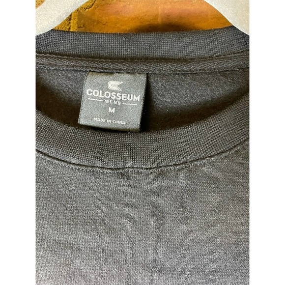 Colosseum Black Princeton Tigers Arch & Logo Crew Neck Sweatshirt NWT - Picture 4 of 6